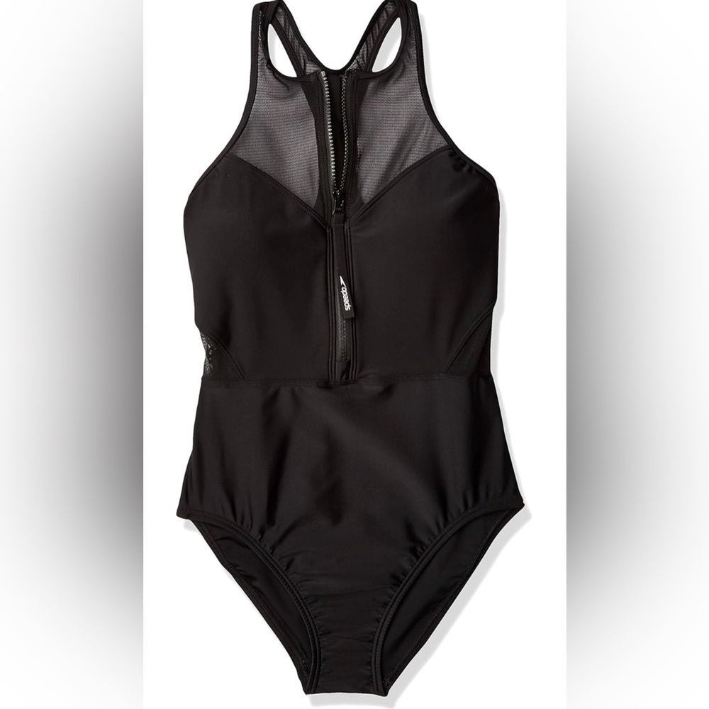 COPY - Speedo Women's Swimsuit One Piece High Neck Contemporary Cut